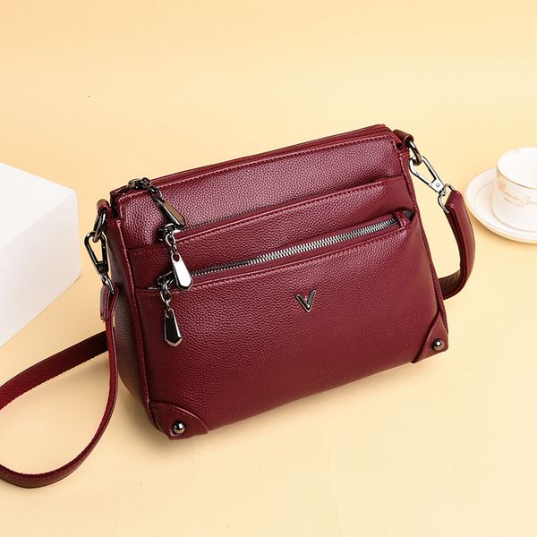 Women's Soft in Spring and Summer of 2021 Multi Zipper Compartment Single Shoulder Messenger Leather Hand Bag Fashion
Women's Soft in Spring and Summer of 2021 Multi Zipper Compartment Single Shoulder Messenger Leather Hand Bag Fashion
