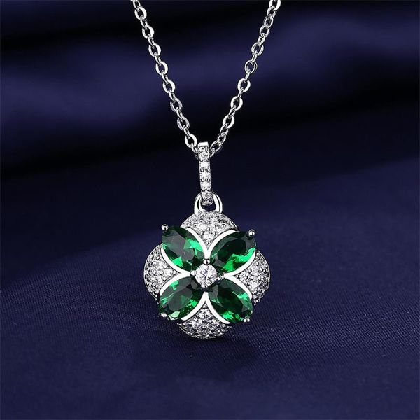 chains luxury crystal inlay flower pendant necklaces for women fashion brand green zircon chain necklace jewelry accessories lady z477, Silver
chains luxury crystal inlay flower pendant necklaces for women fashion brand green zircon chain necklace jewelry accessories lady z477, Silver