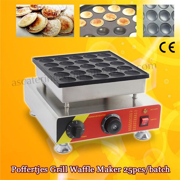 bread makers stainless steel electric poffertjes waffle maker non-stick pan grill machine 25pcs/batch for snack bar restaurants
bread makers stainless steel electric poffertjes waffle maker non-stick pan grill machine 25pcs/batch for snack bar restaurants