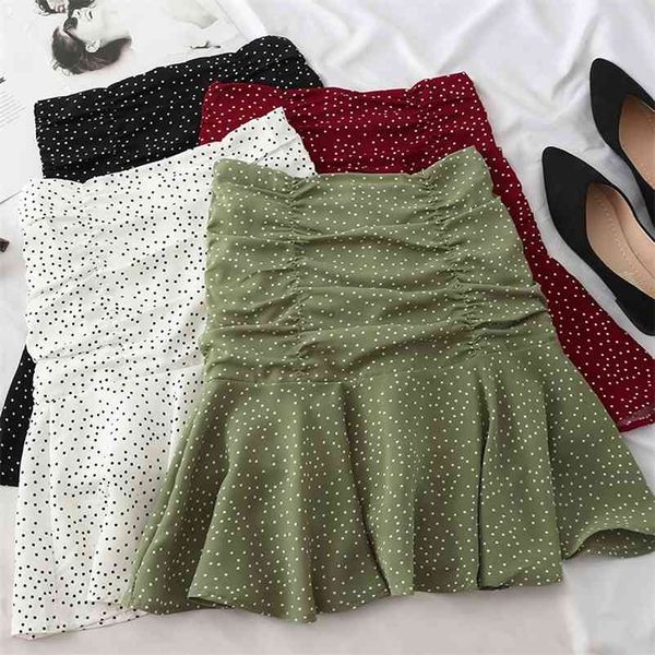 heliar women polka dot skirts flounce hem high waist a line casual skirt pleated mini skirt for women summer 210412, Black
heliar women polka dot skirts flounce hem high waist a line casual skirt pleated mini skirt for women summer 210412, Black
