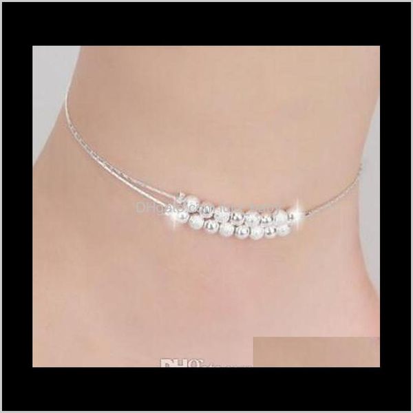 drop delivery 2021 europe and the united states jewelry double chain eighteen bead anklets ixj3s, Red;blue 
drop delivery 2021 europe and the united states jewelry double chain eighteen bead anklets ixj3s, Red;blue