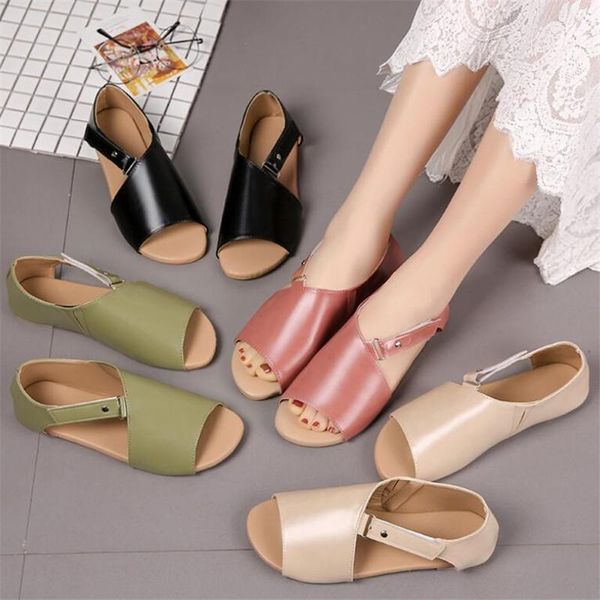 sandals plus size women 2021 summer flat buckle fish mouth ladies shoes for, Black
sandals plus size women 2021 summer flat buckle fish mouth ladies shoes for, Black