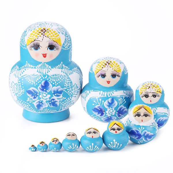 10pcs retro russian nesting doll kit deskornament toys fashion matryoshka kids toys xmas gift wishes dropshipping#38
10pcs retro russian nesting doll kit deskornament toys fashion matryoshka kids toys xmas gift wishes dropshipping#38