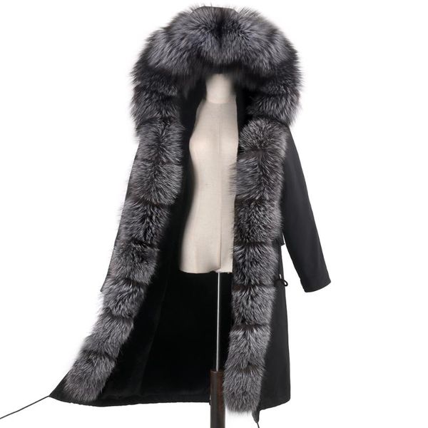women's fur & faux winter women jacket long black white real coat natural large collar casual female parkas outerwear detachable cloth
women's fur & faux winter women jacket long black white real coat natural large collar casual female parkas outerwear detachable cloth