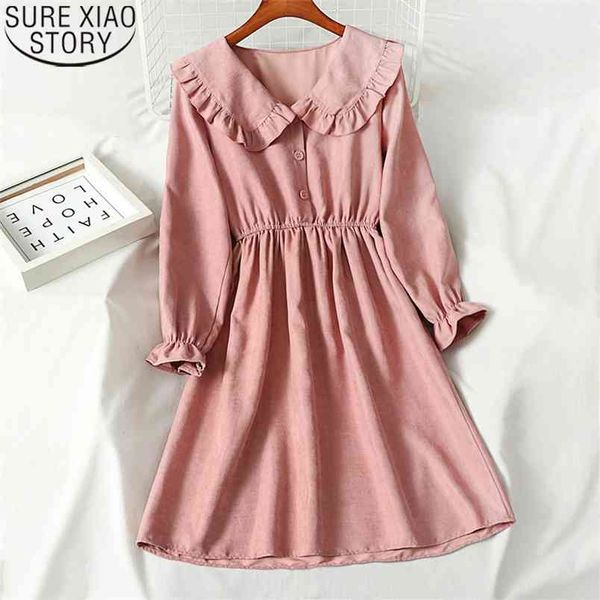 vintage corduroy pink mini dress autumn long sleeve women ruffles party button dresses for casual vestidos 12014 210506, Black;gray
vintage corduroy pink mini dress autumn long sleeve women ruffles party button dresses for casual vestidos 12014 210506, Black;gray