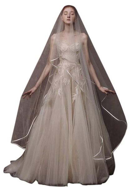 bridal veils wedding long for brides cathedral length blusher veil ribbon hem with comb white ivory, Black
bridal veils wedding long for brides cathedral length blusher veil ribbon hem with comb white ivory, Black