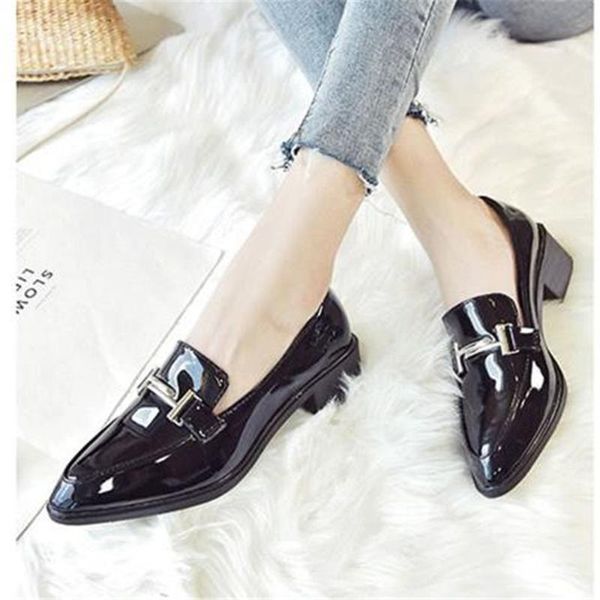 dress shoes british wind black woman working in the age season 2021 joker with thick small leather women's single
dress shoes british wind black woman working in the age season 2021 joker with thick small leather women's single