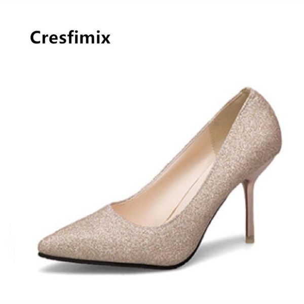 dress shoes cresfimix pompes femmes lady classic silver pointed toe heel women wedding party pumps b5347, Black
dress shoes cresfimix pompes femmes lady classic silver pointed toe heel women wedding party pumps b5347, Black