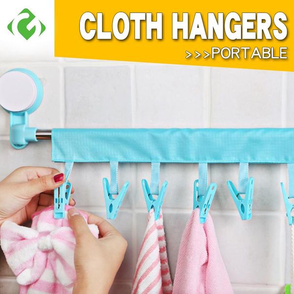 magical portable cloth hanger drying rack foldable bathroom travel clothespin 6 clip towel socks clothing & wardrobe storage
magical portable cloth hanger drying rack foldable bathroom travel clothespin 6 clip towel socks clothing & wardrobe storage