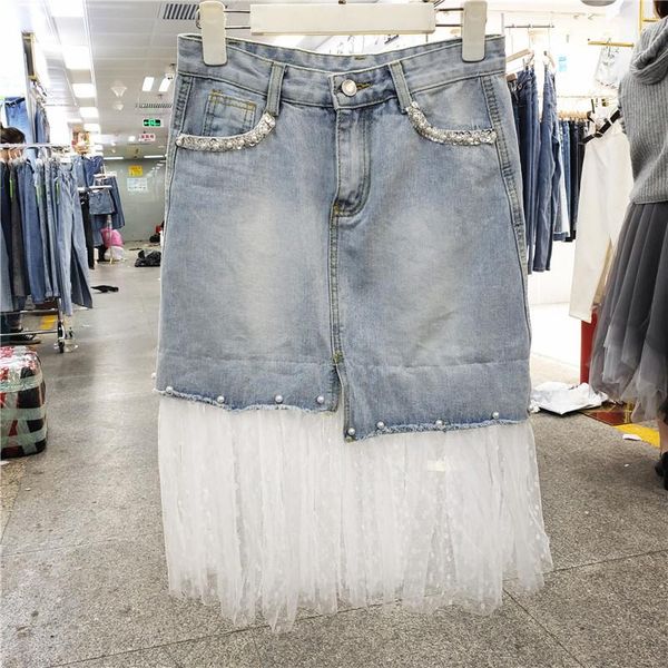 skirts heavy industry beads stitching mesh irregular jeans skirt women 2021 spring summer a- line denim girls sexy, Black
skirts heavy industry beads stitching mesh irregular jeans skirt women 2021 spring summer a- line denim girls sexy, Black