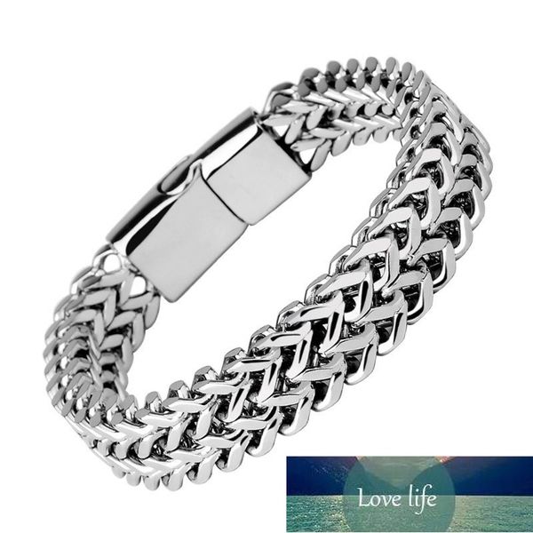 gelang anyam gelang baja tahan karat mode penjualan laris pria hadiah gelang rock keren pesta anak laki-laki, Black
gelang anyam gelang baja tahan karat mode penjualan laris pria hadiah gelang rock keren pesta anak laki-laki, Black