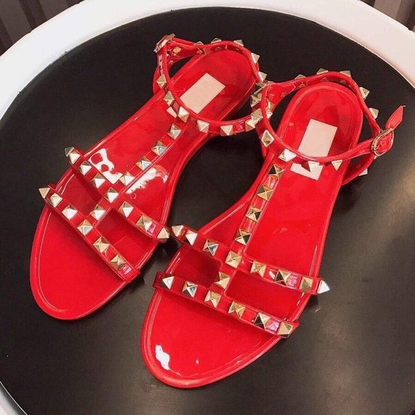 sandals fashion women's shoes casual flat-bottomed buckle belt student beach roman style rivet, Black
sandals fashion women's shoes casual flat-bottomed buckle belt student beach roman style rivet, Black