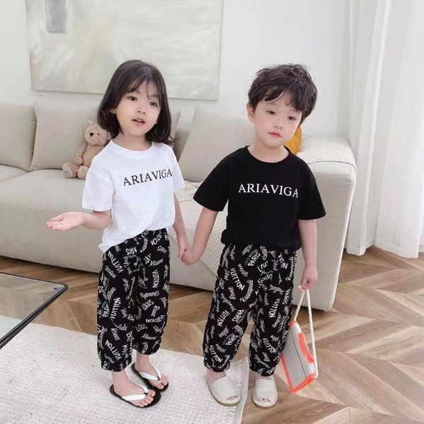 baby boy clothes set letters printed pants + t shirt casual summer pullovers girls chic korean style sets clothing, White
baby boy clothes set letters printed pants + t shirt casual summer pullovers girls chic korean style sets clothing, White