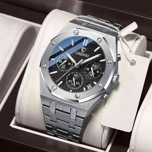 2021 new pagani design luxury brand men's watch stainless steel chronograph waterproof luminous sports quartz, Silver
2021 new pagani design luxury brand men's watch stainless steel chronograph waterproof luminous sports quartz, Silver