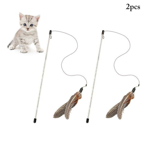 cat toys 2pcs funny feather teaser bell cute catnip toy fake interaction training pet drop te
cat toys 2pcs funny feather teaser bell cute catnip toy fake interaction training pet drop te