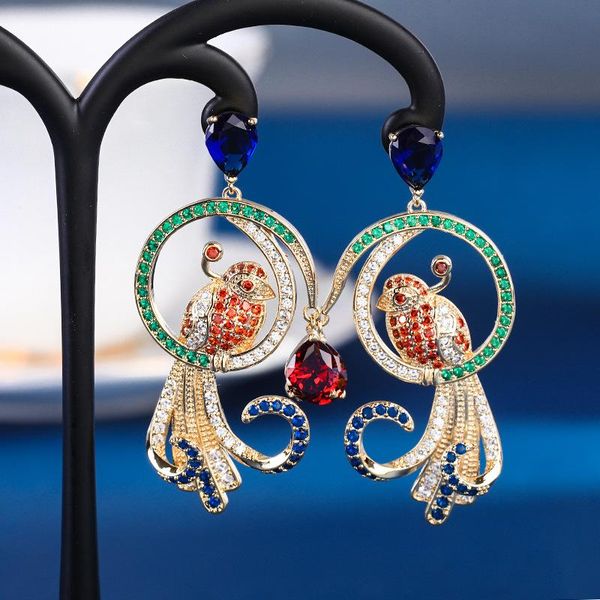 dangle & chandelier s925 waterdrop phoenix bird earring with zircon animal design full crystal lucury jewelry for women patty wedding, Silver
dangle & chandelier s925 waterdrop phoenix bird earring with zircon animal design full crystal lucury jewelry for women patty wedding, Silver