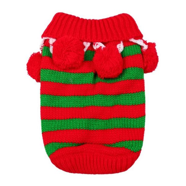 dog apparel christmas sweater cute striped wool ball winter warm coat clothes cat jacket pullover ropa para perro
dog apparel christmas sweater cute striped wool ball winter warm coat clothes cat jacket pullover ropa para perro
