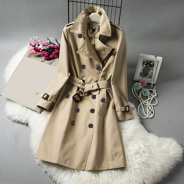 women's trench coats long classic windbreaker waterproof british new high-end english style autumn winter gabadian solid color casual a, Tan;black
women's trench coats long classic windbreaker waterproof british new high-end english style autumn winter gabadian solid color casual a, Tan;black