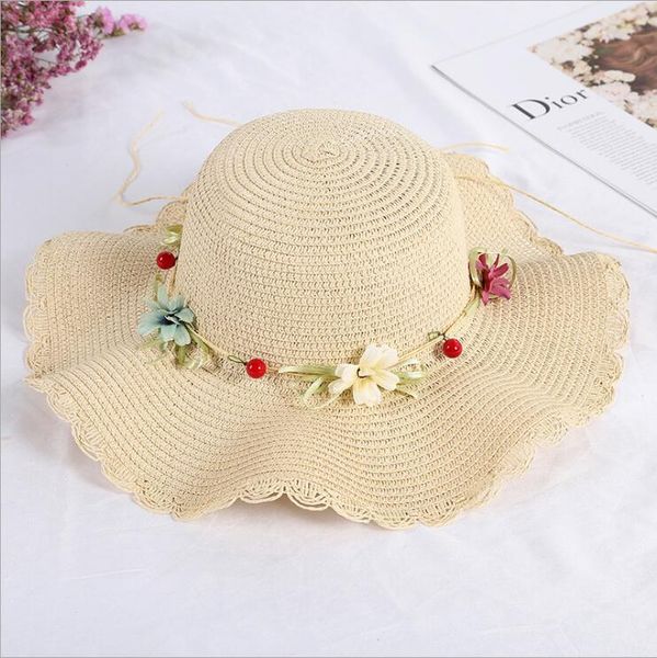 japanese xiaoqing garland wave-edge sun hat dmcm077a new woven sweet sunshade beach hat caps wide brim hats, Blue;gray
japanese xiaoqing garland wave-edge sun hat dmcm077a new woven sweet sunshade beach hat caps wide brim hats, Blue;gray
