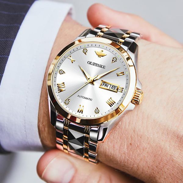 wristwatches oupinke 2021 fashion men's mechanical watches automatic watch men waterproof wristwatch japan nh35 3171, Slivery;brown
wristwatches oupinke 2021 fashion men's mechanical watches automatic watch men waterproof wristwatch japan nh35 3171, Slivery;brown