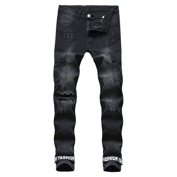 men's fashion men vintage ripped motorcycle knee pleated biker jeans distressed skinny hip hop joggers denim pants plus size 401 5zr5, Blue
men's fashion men vintage ripped motorcycle knee pleated biker jeans distressed skinny hip hop joggers denim pants plus size 401 5zr5, Blue