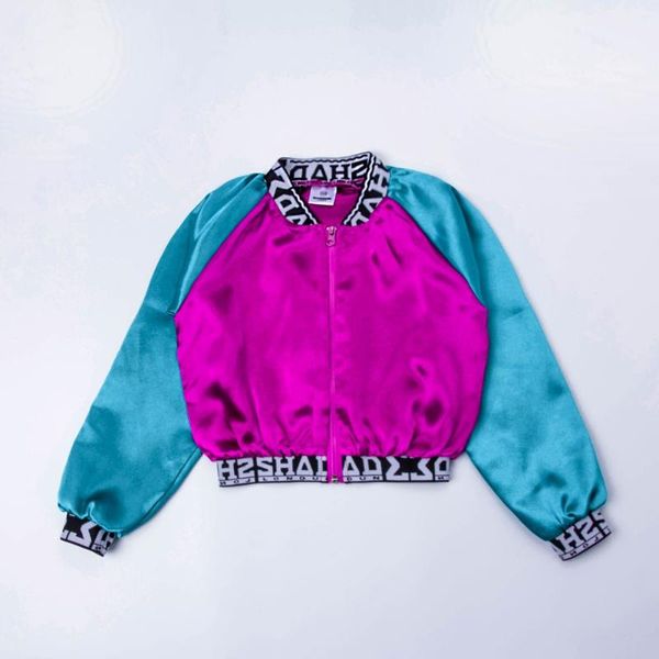 stage wear kid cool hip hop clothing bright color block thin jacket light coat for girls boys jazz dance costume dancing clothes, Black;red
stage wear kid cool hip hop clothing bright color block thin jacket light coat for girls boys jazz dance costume dancing clothes, Black;red