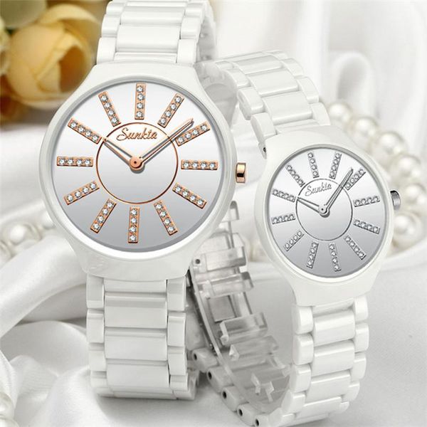 wristwatches sunkta white bracelet watch women fashion crystal dress watches simple casual quartz relogio feminino, Slivery;brown
wristwatches sunkta white bracelet watch women fashion crystal dress watches simple casual quartz relogio feminino, Slivery;brown