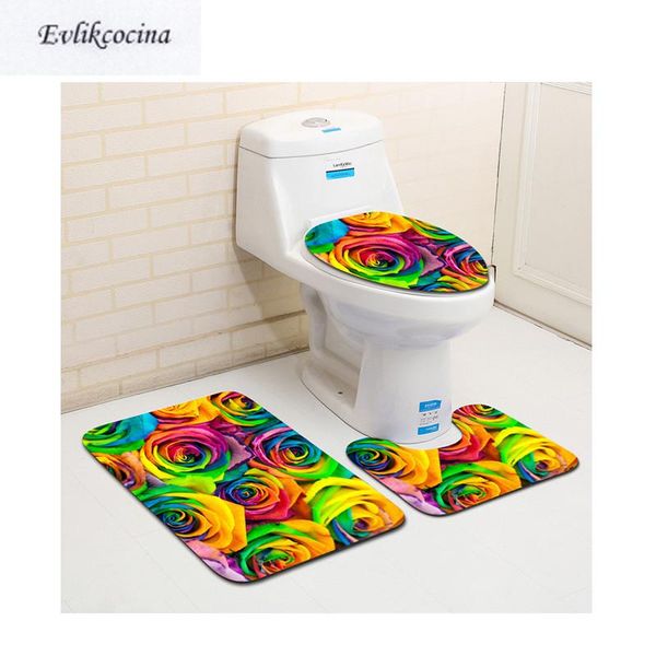 bath mats 3pcs colored flowers banyo bathroom carpet toilet u type set non slip tapis salle de bain alfombra bano
bath mats 3pcs colored flowers banyo bathroom carpet toilet u type set non slip tapis salle de bain alfombra bano