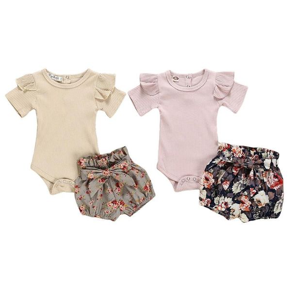 clothing sets 2pcs summer baby girls set short sleeved jumpsuit +floral shorts outfit 0-2years, White
clothing sets 2pcs summer baby girls set short sleeved jumpsuit +floral shorts outfit 0-2years, White