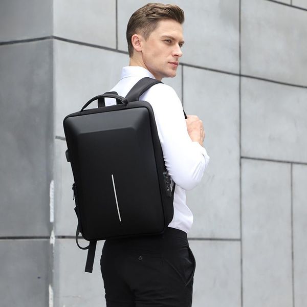 backpack fashion trend men's backpack, hard shell business 17.3 inch 15.6 computer bag alloy frame anti-theft
backpack fashion trend men's backpack, hard shell business 17.3 inch 15.6 computer bag alloy frame anti-theft