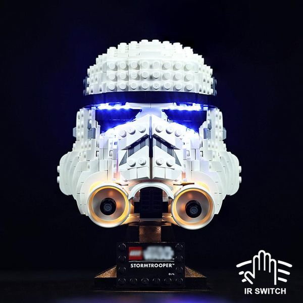 night lights led lighting kit for 75276 stormtrooper helmet cool collectible adults toys ( only kit,no blocks )
night lights led lighting kit for 75276 stormtrooper helmet cool collectible adults toys ( only kit,no blocks )