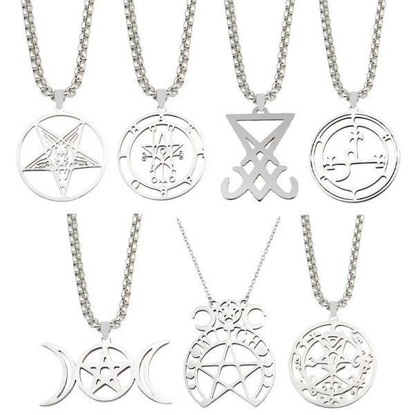 pendant necklaces viking necklace witchcraft pentagram stainless steel women silver color statement jewelry christmas birthday gift
pendant necklaces viking necklace witchcraft pentagram stainless steel women silver color statement jewelry christmas birthday gift