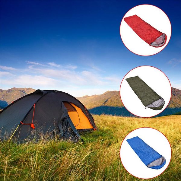 outdoor camping sleeping bag waterproof keep warm three seasons spring summer for travel bags
outdoor camping sleeping bag waterproof keep warm three seasons spring summer for travel bags