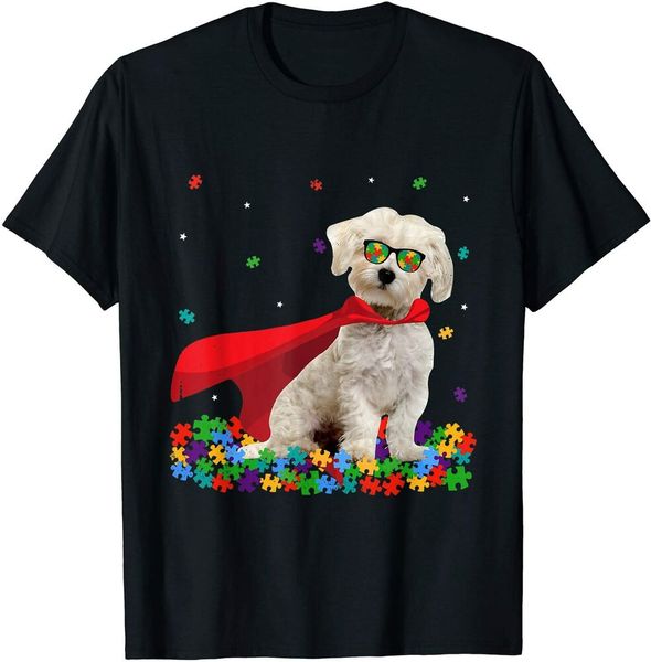 cool maltese autism awareness graphic dog lover t-shirt size s-5xl, White;black
cool maltese autism awareness graphic dog lover t-shirt size s-5xl, White;black