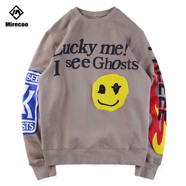 lucky me i see ghosts sweatshirt men smile print hoodies o-neck harajuku high street sweatshirts hip hop 2019 streetwear, Black
lucky me i see ghosts sweatshirt men smile print hoodies o-neck harajuku high street sweatshirts hip hop 2019 streetwear, Black