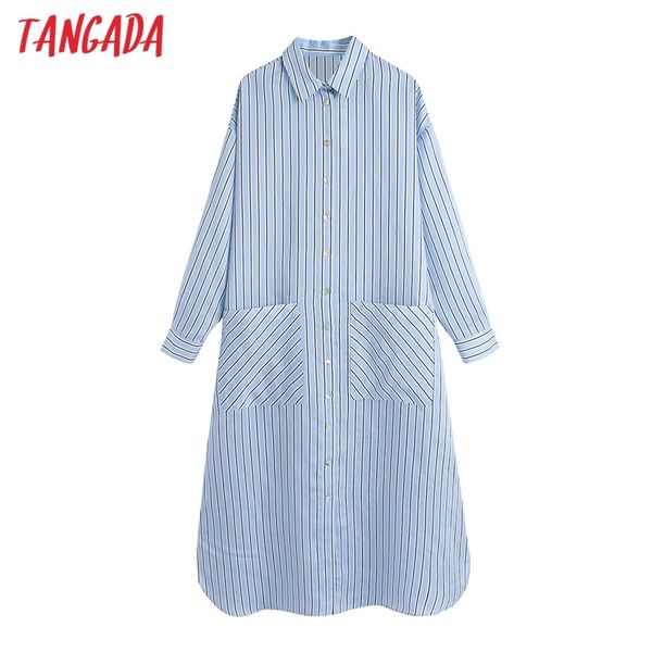 fashion women striped print shirt pocket long sleeve ladies midi dress with slash be601 210416, Black;gray
fashion women striped print shirt pocket long sleeve ladies midi dress with slash be601 210416, Black;gray