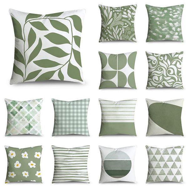 green pattern decorative cushion cover floral pillow case for car sofa decor pillowcase home pillows 45cm x cushion/decorative
green pattern decorative cushion cover floral pillow case for car sofa decor pillowcase home pillows 45cm x cushion/decorative