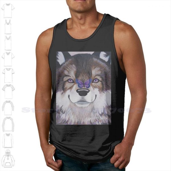 the wolf and butterfly custom funny tank sleeveless vest love sweet cute wolves pack purple fantasy wildlife, White;black
the wolf and butterfly custom funny tank sleeveless vest love sweet cute wolves pack purple fantasy wildlife, White;black