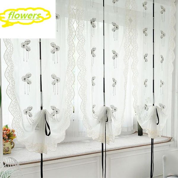 embroidery terylene tulle sheer roman curtains for window treatmen home decor chic country style short curtain & drapes
embroidery terylene tulle sheer roman curtains for window treatmen home decor chic country style short curtain & drapes