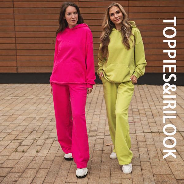 ies autumn oversized sweatshirts and pant tracksuits hooded elastic high waist plus size 210930, White
ies autumn oversized sweatshirts and pant tracksuits hooded elastic high waist plus size 210930, White