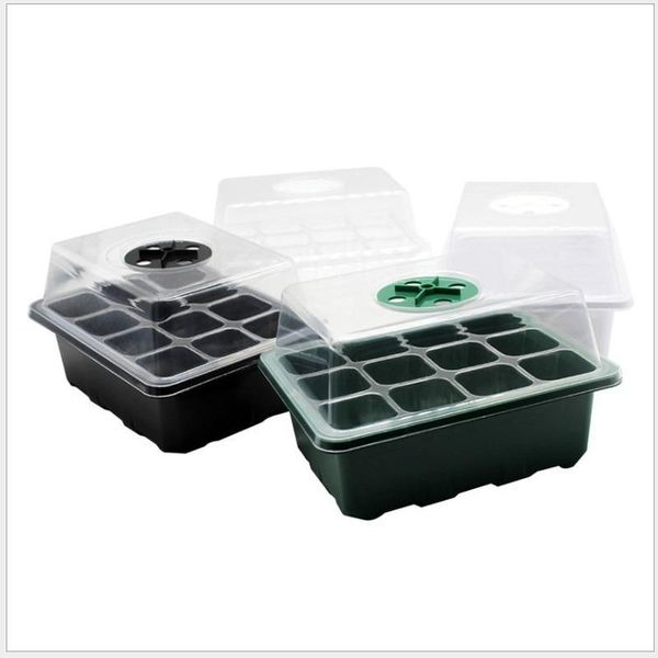 planters & pots 12 holenursery plastic planting seed tray kit cells grow box seedling starter germination garden
planters & pots 12 holenursery plastic planting seed tray kit cells grow box seedling starter germination garden
