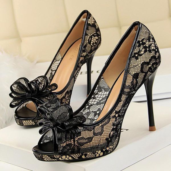 dress shoes women pointed pumps lace classic mesh hollow bigtree high heels wedding ladies, Black
dress shoes women pointed pumps lace classic mesh hollow bigtree high heels wedding ladies, Black