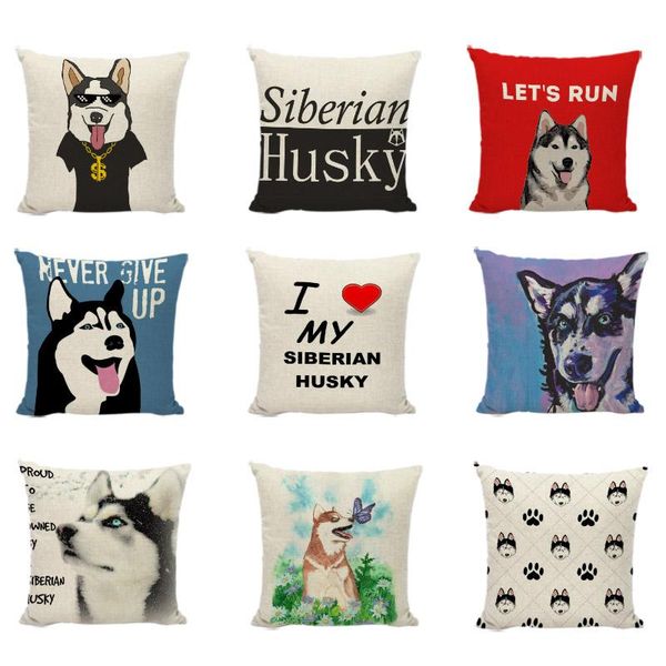 cushion/decorative pillow husky cover cute dog cushion covers oil painting cases for car sofa bedroom office home decoration pillowcases
cushion/decorative pillow husky cover cute dog cushion covers oil painting cases for car sofa bedroom office home decoration pillowcases