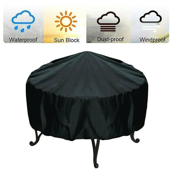 other household sundries garden round fire pit cover waterproof dust-proof protector grill bbq black all-purpose outdoor furniture covers
other household sundries garden round fire pit cover waterproof dust-proof protector grill bbq black all-purpose outdoor furniture covers
