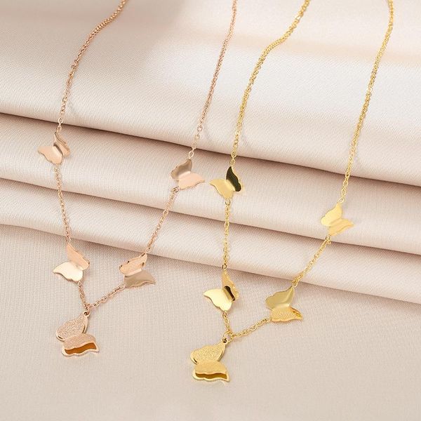 pendant necklaces vintage multi butterfly necklace for women butterflies charm choker korean fashion jewelry gift, Silver
pendant necklaces vintage multi butterfly necklace for women butterflies charm choker korean fashion jewelry gift, Silver