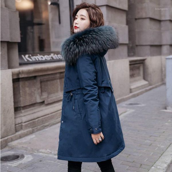 women's down & parkas long hooded winter coat women warm fur lining parka jacket plus size cotton velvet lady clothes forextolux 2021, Black
women's down & parkas long hooded winter coat women warm fur lining parka jacket plus size cotton velvet lady clothes forextolux 2021, Black