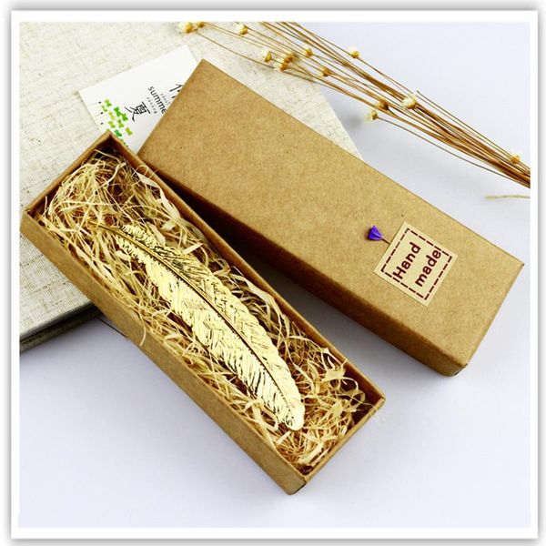 bookmark pure copper craft feather with gift box package for reading supplies
bookmark pure copper craft feather with gift box package for reading supplies