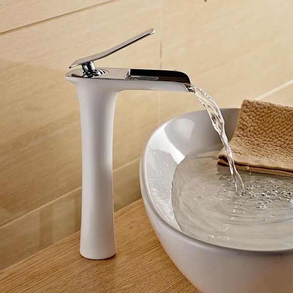 bathroom sink faucets basin modern white faucet waterfall single hole cold and water tap mixer taps
bathroom sink faucets basin modern white faucet waterfall single hole cold and water tap mixer taps