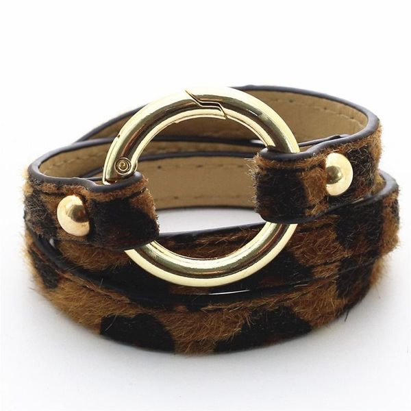 charm bracelets leopard print big round circle multilayer leather women fashion girl bangle female jewelry design geometric, Golden;silver
charm bracelets leopard print big round circle multilayer leather women fashion girl bangle female jewelry design geometric, Golden;silver