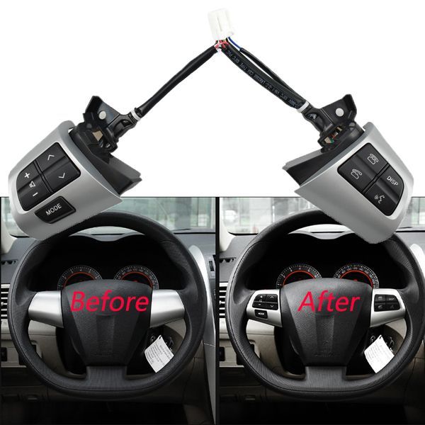 steering wheel audio button cruise control switch for toyota corolla / wish / altis oe quality
steering wheel audio button cruise control switch for toyota corolla / wish / altis oe quality